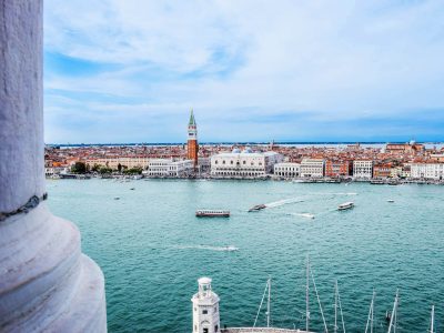 veneciq Панорамна гледка на Венеция