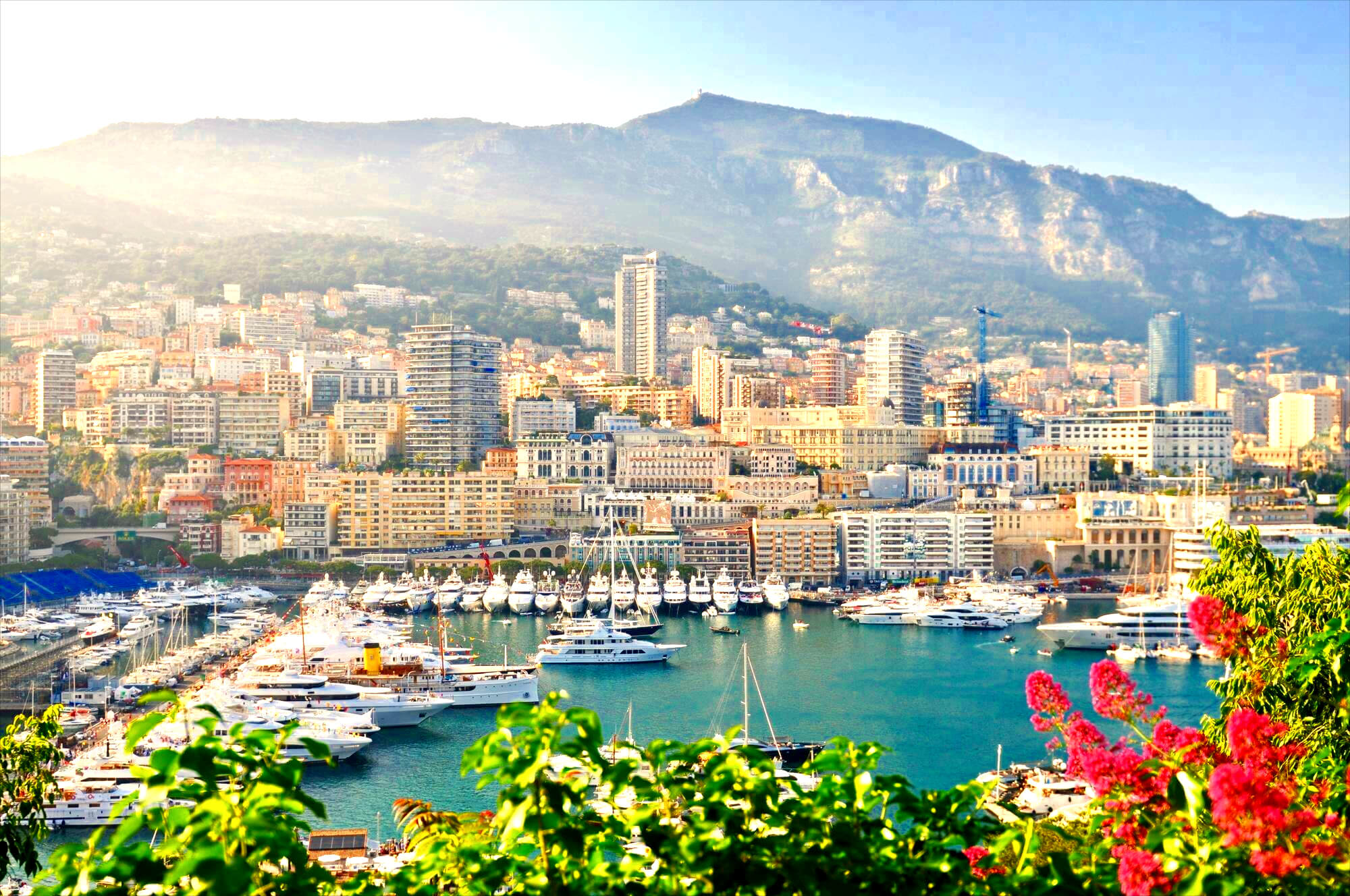 Пристанището в Монте Карло